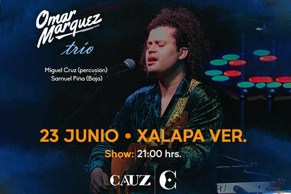 OMAR MÁRQUEZ TRIO, EN XALAPA